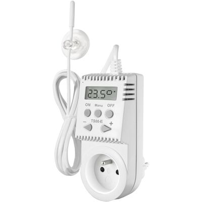ELEKTROBOCK Chytrá zásuvka TS06-E-CZ s externím čidlem ELEKTROBOCK Chytrá zásuvka TS06-E-CZ s externím čidlem