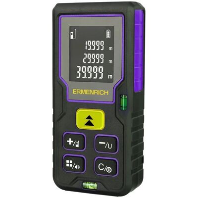 ERMENRICH Laserový dálkoměr 100 m Reel Laser Meter GD100 (bez baterií) ERMENRICH Laserový dálkoměr 100 m Reel Laser Meter GD100 (bez baterií)