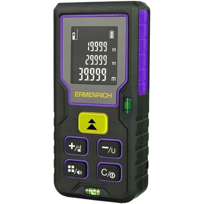 ERMENRICH Laserový dálkoměr 40 m Reel Laser Meter GD40 (bez baterií) ERMENRICH Laserový dálkoměr 40 m Reel Laser Meter GD40 (bez baterií)