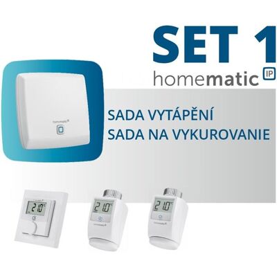 Fuego Homematic IP Startovní sada pro řízení vytápění - Automatizace domácnosti Fuego Homematic IP Startovní sada pro řízení vytápění - Automatizace domácnosti