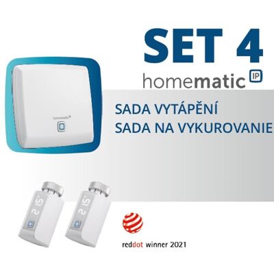 Homematic IP Sada vytápění Homematic IP (StarterKit EVO) - HmIP-SET4 Homematic IP Sada vytápění Homematic IP (StarterKit EVO) - HmIP-SET4