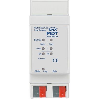 MDT Technologies Liniová spojka, 2M, rozšířené skupinové adresy a KNX Data Secure MDT Technologies Liniová spojka, 2M, rozšířené skupinové adresy a KNX Data Secure