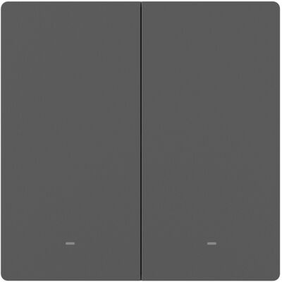 SONOFF SwitchMan Smart Wall Switch-M5 2 Gang Matter Gray SONOFF SwitchMan Smart Wall Switch-M5 2 Gang Matter Gray