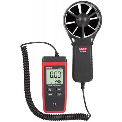 Uni-t MIE0343 Anemometr - měření rychlosti větru s funkcí měření teploty UT363S Uni-t MIE0343 Anemometr - měření rychlosti větru s funkcí měření teploty UT363S