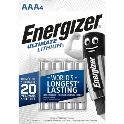 Energizer Ultimate Lithium AAA/4 Energizer Ultimate Lithium AAA/4