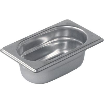 Pujadas gastronádoba GN 1/9 nerez výška 100 mm Pujadas gastronádoba GN 1/9 nerez výška 100 mm