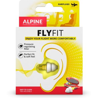 Alpine FlyFit 2021 - špunty do uší do letadla Alpine FlyFit 2021 - špunty do uší do letadla