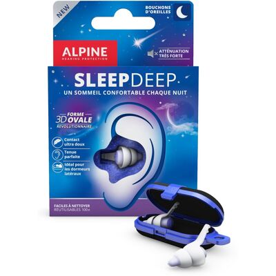 Alpine SleepDeep špunty do uší, vel. M Alpine SleepDeep špunty do uší, vel. M