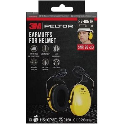 3M Peltor Chrániče sluchu pro helmu žluté H510P3E-1 3M Peltor Chrániče sluchu pro helmu žluté H510P3E-1