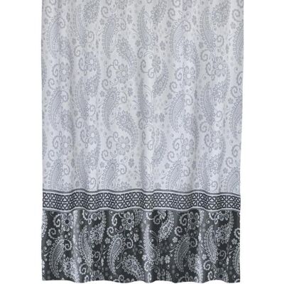 Bellatex Koupelnové závěsy - 180 × 200 cm - šedý kašmír Bellatex Koupelnové závěsy - 180 × 200 cm - šedý kašmír
