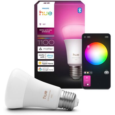 Philips Hue White and Color Ambiance 8,1W 1100 E27 Philips Hue White and Color Ambiance 8,1W 1100 E27