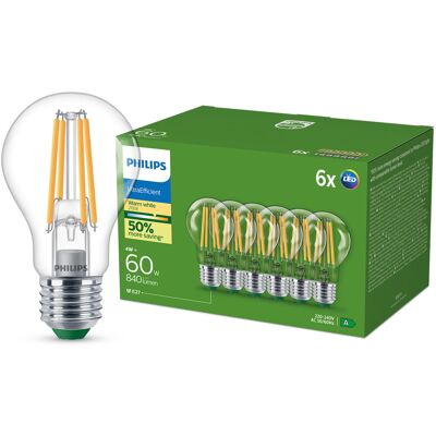 Philips LED CLA 60 W A60 E27 2700K CL UE Philips LED CLA 60 W A60 E27 2700K CL UE