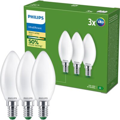 Philips LED CLA 40 W B35 E14 WW FR ND UE Philips LED CLA 40 W B35 E14 WW FR ND UE