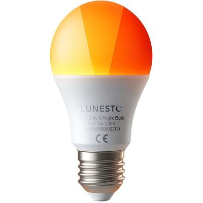 Lunesto 3v1 Day & Night LED žárovka E27 Lunesto 3v1 Day & Night LED žárovka E27