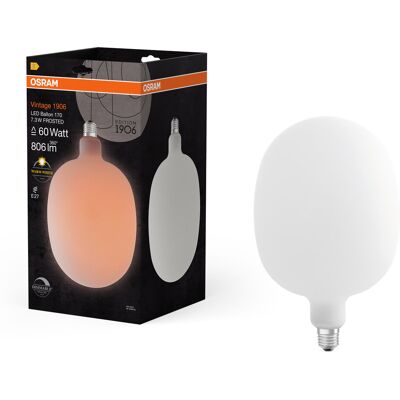 OSRAM matná LED žárovka E27 7.3W VINTAGE BALLON, teplá bílá OSRAM matná LED žárovka E27 7.3W VINTAGE BALLON, teplá bílá