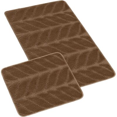 Bellatex Sada Bany 60 × 100 cm + 60 × 50 cm 760/013 klas hnědý Bellatex Sada Bany 60 × 100 cm + 60 × 50 cm 760/013 klas hnědý
