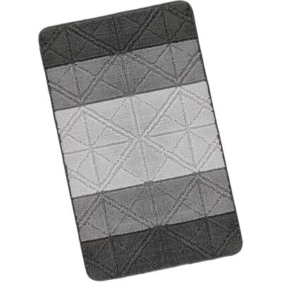 Bellatex Bany vzor 60 × 100 cm 810/006 trojúhelníky šedé Bellatex Bany vzor 60 × 100 cm 810/006 trojúhelníky šedé