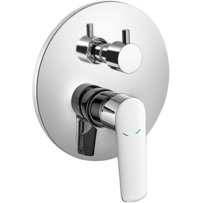 BRUCKNER Schmitz podomítková sprchová baterie, 2 výstupy, vrchní části, chrom 863.042.1 BRUCKNER Schmitz podomítková sprchová baterie, 2 výstupy, vrchní části, chrom 863.042.1