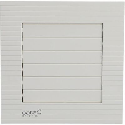 CATA B 12 MATIC TIMER O120 – 190 m3/h, 20 W, doběh 3–15 min., automatická žaluzie CATA B 12 MATIC TIMER O120 – 190 m3/h, 20 W, doběh 3–15 min., automatická žaluzie
