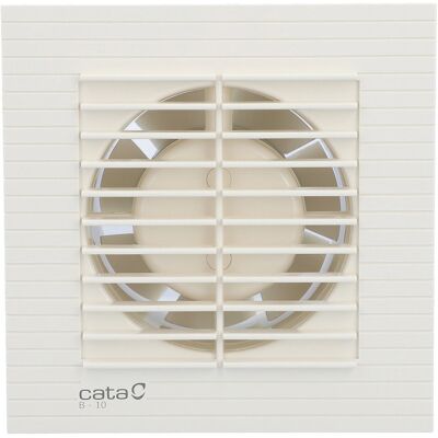 CATA B 12 TIMER O120 – 190 m3/h, 20 W, doběh 3–15 min., krátký výdech, možnost kolena CATA B 12 TIMER O120 – 190 m3/h, 20 W, doběh 3–15 min., krátký výdech, možnost kolena
