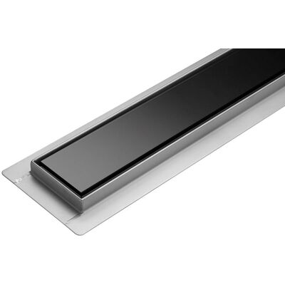FALA Lineární koupelnový žlab Černé Sklo 60 cm WET&DRY FALA Lineární koupelnový žlab Černé Sklo 60 cm WET&DRY