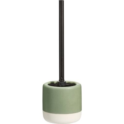BATHROOM SOLUTIONS WC štětka The Pastels, keramika, zelená, průměr 11,6 × 38 cm BATHROOM SOLUTIONS WC štětka The Pastels, keramika, zelená, průměr 11,6 × 38 cm