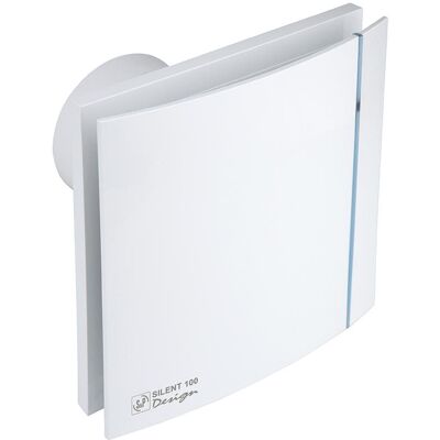 Soler&Palau Ventilation Group Soler&Palau; SILENT 100 CZ Design 3C koupelnový, bílý Soler&Palau Ventilation Group Soler&Palau; SILENT 100 CZ Design 3C koupelnový, bílý