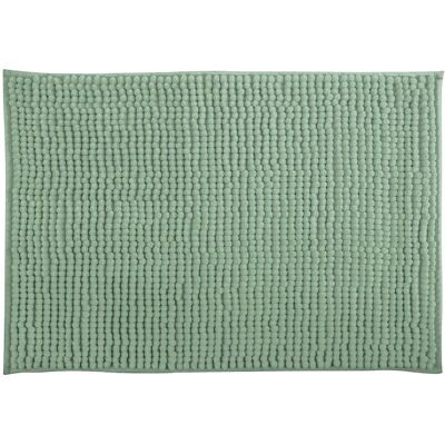MSV Protiskluzová koupelnová předložka Chenille, bazalková, 40 × 60 cm MSV Protiskluzová koupelnová předložka Chenille, bazalková, 40 × 60 cm