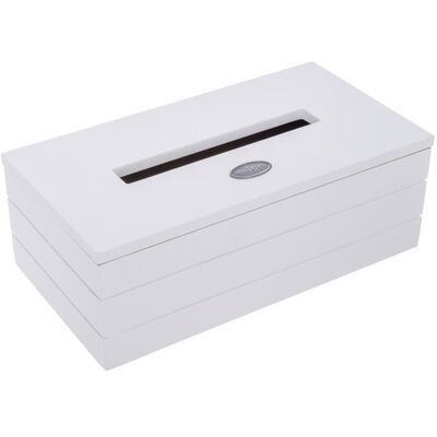 Orion Box na papírové kapesníky bílý dřevo Orion Box na papírové kapesníky bílý dřevo