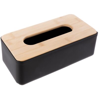 Orion Box na papírové kapesníky UH/bambus black Orion Box na papírové kapesníky UH/bambus black