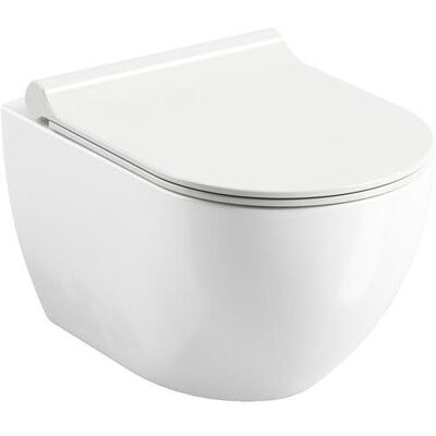 Závěsné WC Ravak Uni Chrome - Bez okraje, skryté upevnění Závěsné WC Ravak Uni Chrome - Bez okraje, skryté upevnění