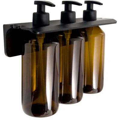 Gedy Grouper Dávkovač mýdla, 500 ml, hnědý 2160 Gedy Grouper Dávkovač mýdla, 500 ml, hnědý 2160