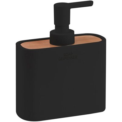 Gedy Ninfea Dávkovač mýdla, 300 ml, černý 138014 Gedy Ninfea Dávkovač mýdla, 300 ml, černý 138014