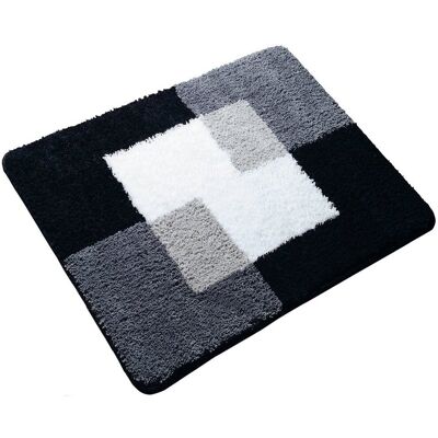 Ridder Coins Koupelnová předložka 55 × 50 cm s protiskluzem 100 % polyester, šedá, 7103807 Ridder Coins Koupelnová předložka 55 × 50 cm s protiskluzem 100 % polyester, šedá, 7103807
