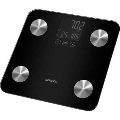 SENCOR SBS 6026BK Tělesná váha - Osobní fitness monitor SENCOR SBS 6026BK Tělesná váha - Osobní fitness monitor
