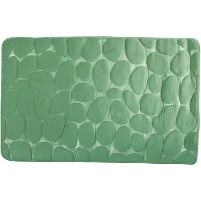 MSV Koupelnová předložka Pebbles 40 × 60 cm zelená MSV Koupelnová předložka Pebbles 40 × 60 cm zelená