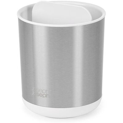 JOSEPH JOSEPH Duo Steel Caddy 70607 Stojánek na kartáčky malý, nerez/bílý JOSEPH JOSEPH Duo Steel Caddy 70607 Stojánek na kartáčky malý, nerez/bílý