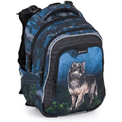 BAGMASTER LUMI 24 F školní batoh – vlk BAGMASTER LUMI 24 F školní batoh – vlk