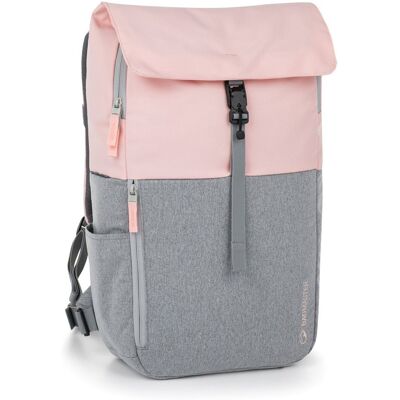 BAGMASTER městský batoh Sunny 25 A, pastelově růžový BAGMASTER městský batoh Sunny 25 A, pastelově růžový