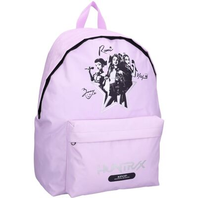 Vadobag K-Pop Demon Hunters Shadow Beats 24,5 l fialový – dětský batoh Vadobag K-Pop Demon Hunters Shadow Beats 24,5 l fialový – dětský batoh