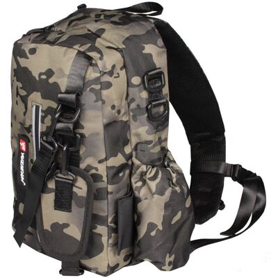 Merco Batoh Fisherman zelená camouflage Merco Batoh Fisherman zelená camouflage