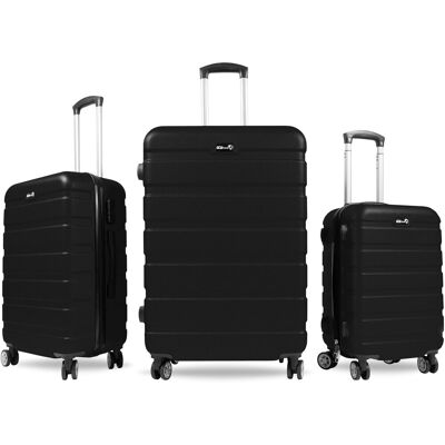 Aga Travel Sada cestovních kufrů MR4650 Černá Aga Travel Sada cestovních kufrů MR4650 Černá