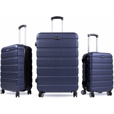 Aga Travel Sada cestovních kufrů MR4650 Modrá Aga Travel Sada cestovních kufrů MR4650 Modrá