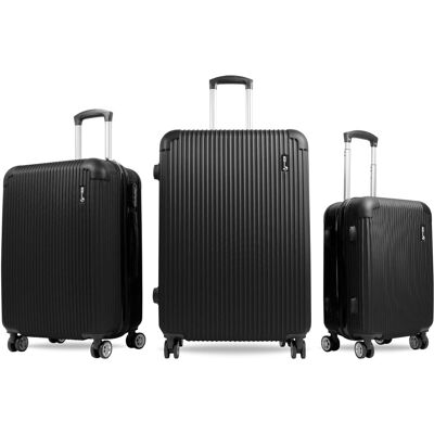 Aga Travel Sada cestovních kufrů MR4652 Černá Aga Travel Sada cestovních kufrů MR4652 Černá