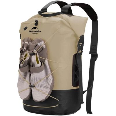 Naturehike Vodotěsný batoh 30 l, 550 g, khaki Naturehike Vodotěsný batoh 30 l, 550 g, khaki