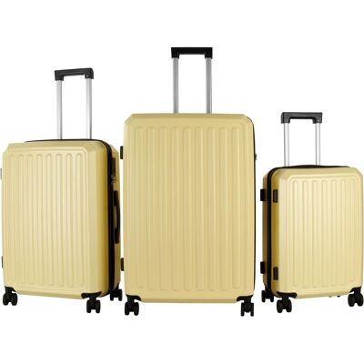 Aga Travel Sada cestovních kufrů MR4668 Béžová Aga Travel Sada cestovních kufrů MR4668 Béžová