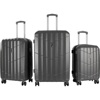 Aga Travel Sada cestovních kufrů MR4669 Šedá Aga Travel Sada cestovních kufrů MR4669 Šedá