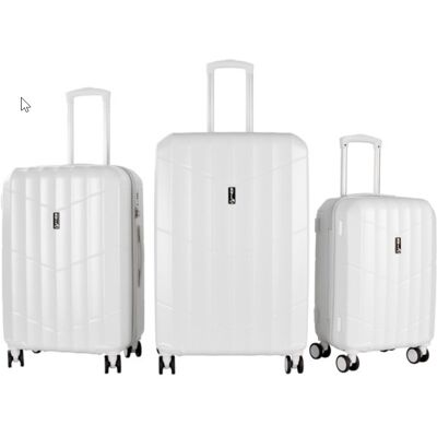 Aga Travel Sada cestovních kufrů MR4669 Bílá Aga Travel Sada cestovních kufrů MR4669 Bílá