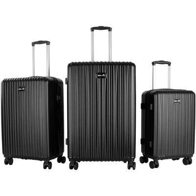 Aga Travel Sada cestovních kufrů MR4667 černá Aga Travel Sada cestovních kufrů MR4667 černá