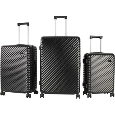Aga Travel Sada cestovních kufrů MR4672 Černá Aga Travel Sada cestovních kufrů MR4672 Černá